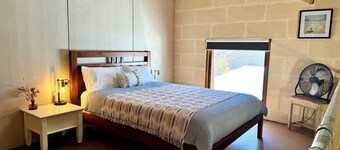 Quiet coastal getaway close to beach.