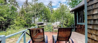Dog-Friendly Lakefront Home w/ Deck, Firepit, Water Views & Games