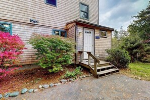 Exterior - Dog-friendly ocean-view home with grill, wood stove, deck, washer/dryer, & AC (Southwest Harbor)