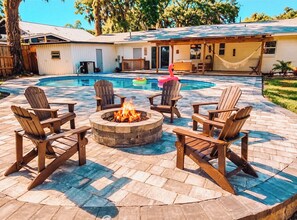 Terrace/patio - Pool - Fire Pit - Game Room - Close to Downtown - Hammock (St. Augustine)