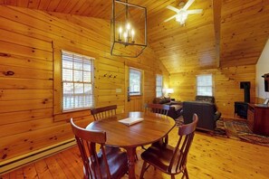 Interior - Comfort meets adventure in this dog-friendly cabin w/fireplace, kitchen & more (Northport)