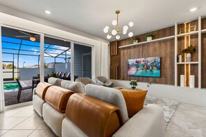 TV, video games, DVD player, stereo - 5BR w Pool, Game Loft, Slide & Themed Rooms 16172 (Clermont)