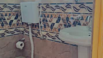 Towels, soap, toilet paper