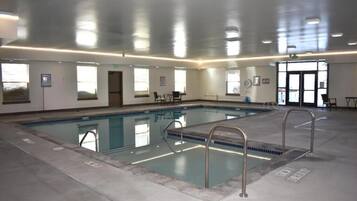 Indoor pool, a heated pool