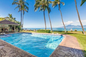 Pool - Oceanfront 1BR Condo Steps to Beach West Maui (Honokowai)