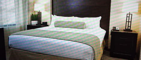 Iron/ironing board, WiFi, bed sheets