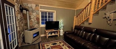 Smart TV, DVD player, books