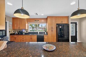 Private kitchen - Seminole Retreat | Beach Days, BBQ Nights & Tiki Hut (Seminole)