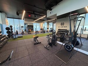 Fitness facility - Studio Downtown Miami Near Bayside Sleeps 4 (Miami)