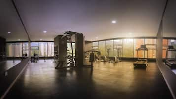 Apartment, 3 Schlafzimmer, barrierefrei, Terrasse | Fitnessbereich