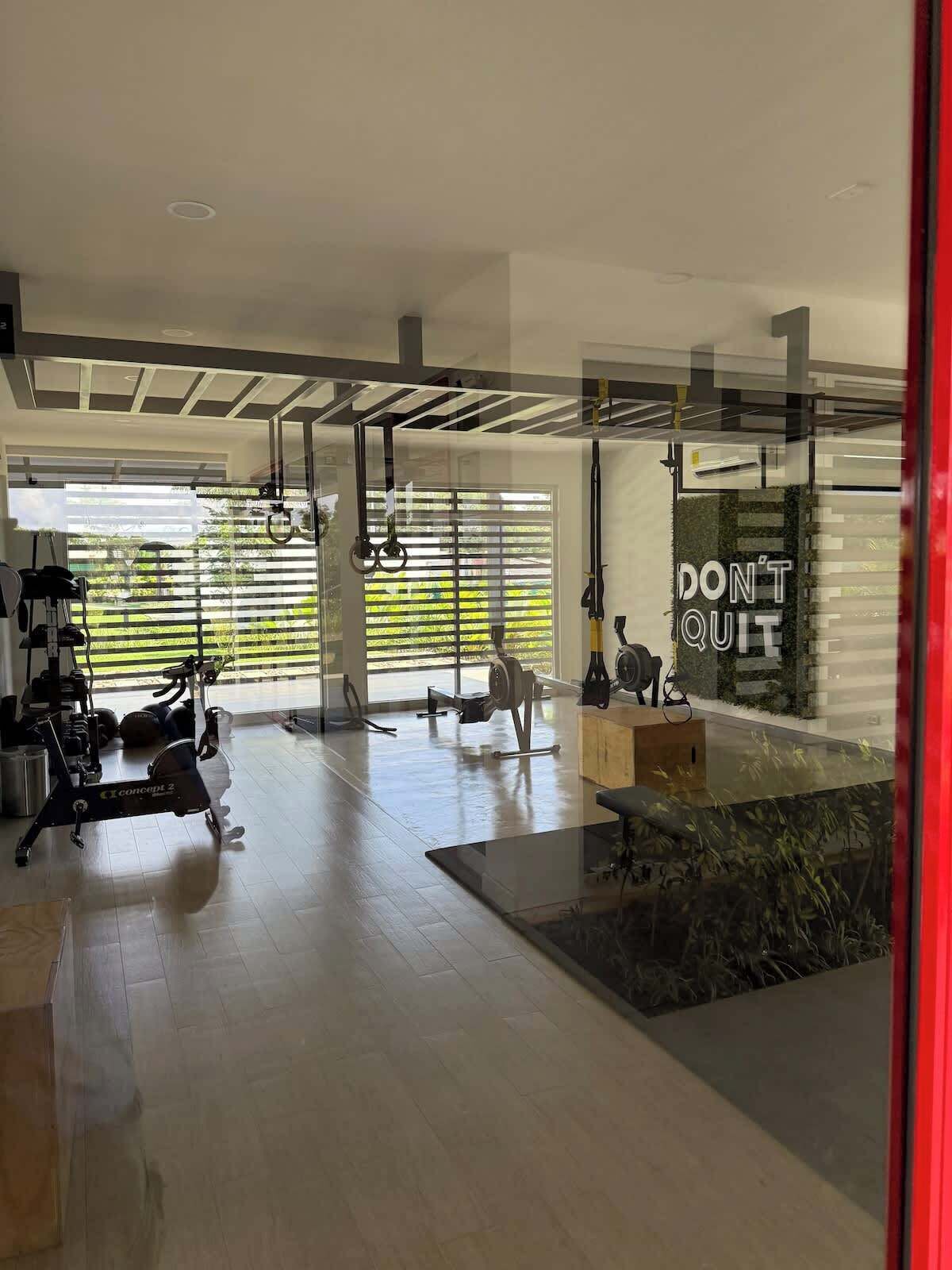 Fitnessfaciliteiten