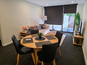 Interior - Elevated Stay with Refined Interiors and Courtyard (Barton)
