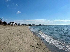 On the beach