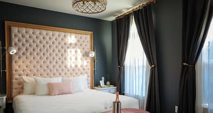 Romantic Blush Room at The Inn at Stinson Vineyards