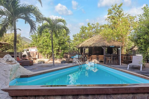Cozy cottage "Cocotier" w/pool in the complex