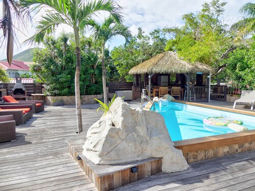 Cozy cottage "Cocotier" w/pool in the complex