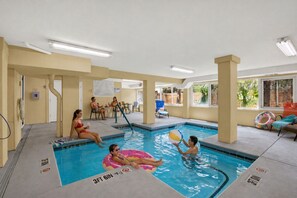 Indoor pool - Steps to Beach, Shops & Dining | Heated Pool Access (Tybee Island)