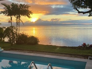Pool - Come and stay at Matei Pointe. A quiet Buré located in prime position. (Matei)