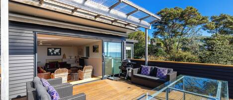 Deluxe House, Patio, Sea View | Terrace/patio