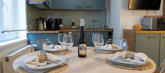 Cosy town house close to hiking, Casino, Spa, Games room.