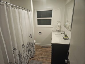 Towels, soap, toilet paper