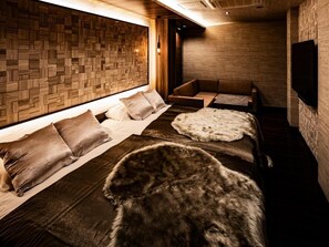 Suite, Balcony, Park View (TYPE E,With High Barrel Sauna) | Soundproofing, free WiFi - JYUNIHOTEL (Fukuoka)