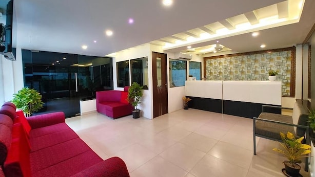 Dobbeltrom – elite, byutsikt | Lobby