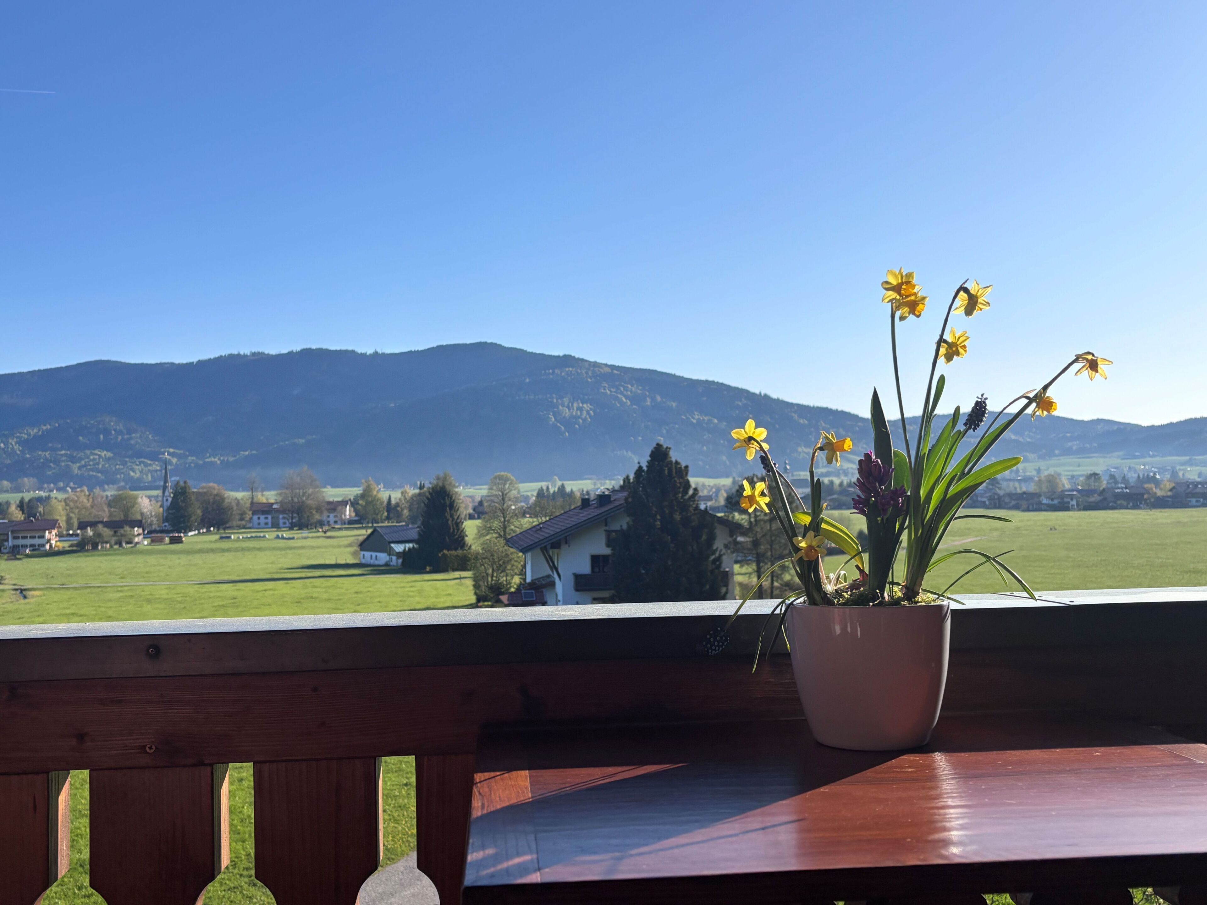 Ferienwohnung Weitblick für 2 Personen, 1 Wohnschlafraum, 60 m²-Ausblick