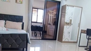 1 Schlafzimmer, Bügeleisen/Bügelbrett, Internetzugang, Bettwäsche
