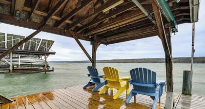 Sunset Side of Seneca Lake! Family Home w/ Dock