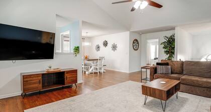 Modern 6BR Haven with Playroom, Gym, Deck