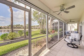 Terrace/patio - Lake Views & Resort-Style Living! Naples Condo (Naples)