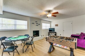 Games room - 5 Mi to Perido Key Beach: Home w/ Game Room! (Pensacola)