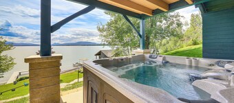 Stunning Sandpoint Lakefront Home: Hot Tub + Dock