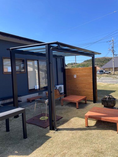 Located in the heart of Tsunoshima A private vill / Shimonoseki City Yamaguchi