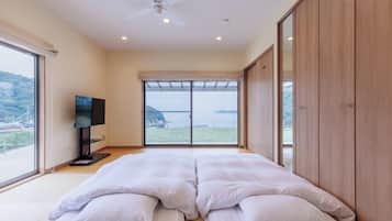 2 chambres, bureau, Wi-Fi gratuit, draps fournis