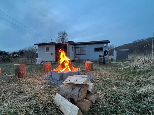 Enjoy bonfires and large tents in this secluded hi / Abuta District Hokkaidō
