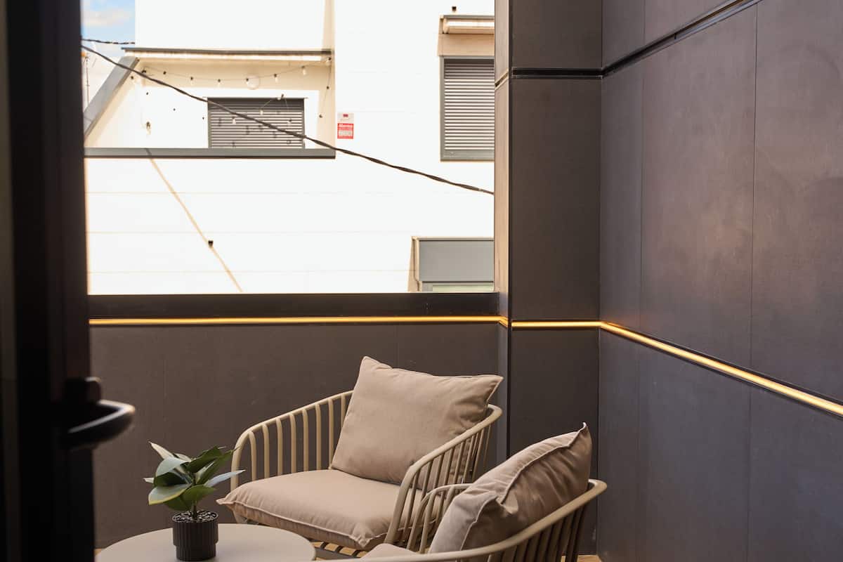 Studio Suite Deluxe, quang cảnh sân vườn, khu vực sân vườn | Hiên