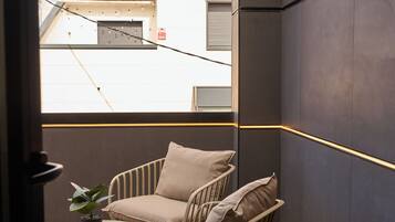 Deluxe studio suite, uitzicht op de binnenplaats, aan de binnenplaats | Terras