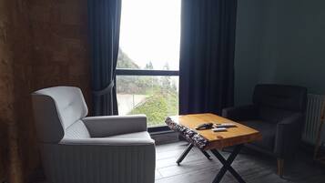 Standard Room, Mountain View | Living area