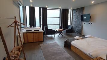Deluxe Quadruple Room, Mountain View | Free WiFi
