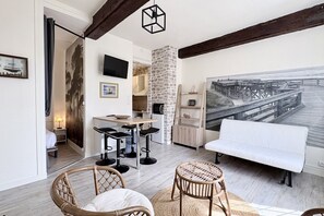 TV - Chez Madeleine 6- Charming studio 4 pers. - Heart of Saint-Valery (Saint Valery sur Somme)