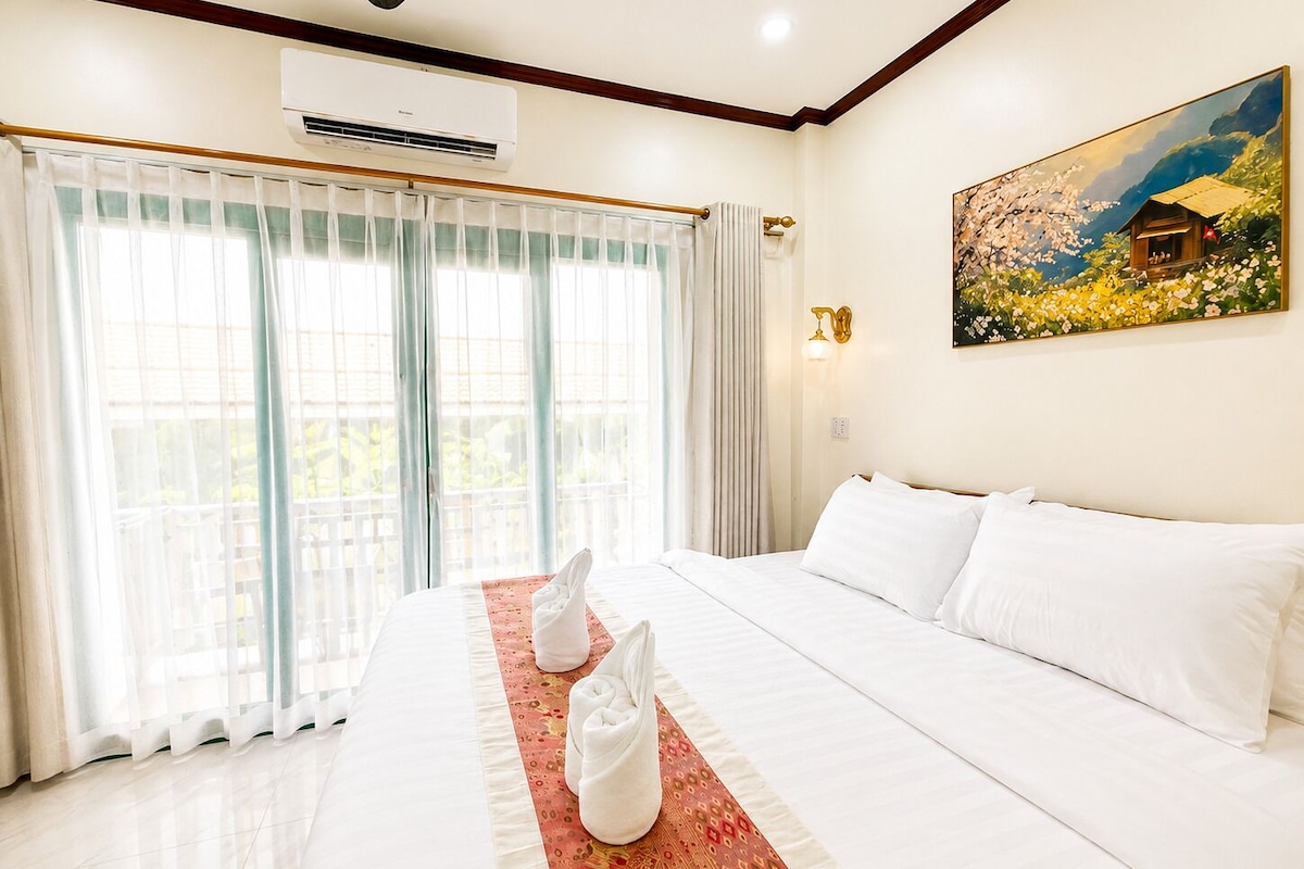 Standard Double Room, Non Smoking, Air conditioning | In-room safe, desk, laptop workspace, blackout curtains