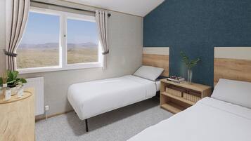 2 bedrooms, free WiFi