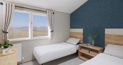 Exclusive 2 bedroom Sauna Lodge sleeps 4