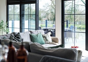 Living area - Autograph Kos Hot Tub 2-bedroom Luxury Lodge slp 4 (Landford, Nr Salisbury)