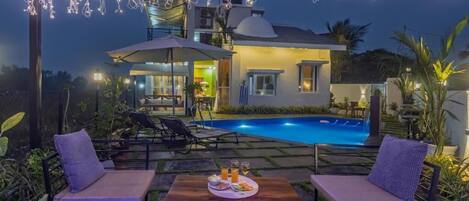 Deluxe Villa, Balcony, Garden View | Pool | Outdoor pool