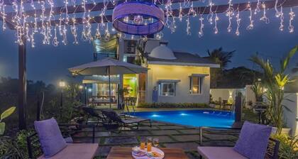 ELIVAAS Moonlit retreat 3 BHK with Pool