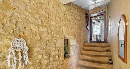 Maison de pierre, piscine privée - Lot médiéval