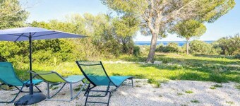 La Terrasse d'Azur – Vue Mer, Jardin & Parking